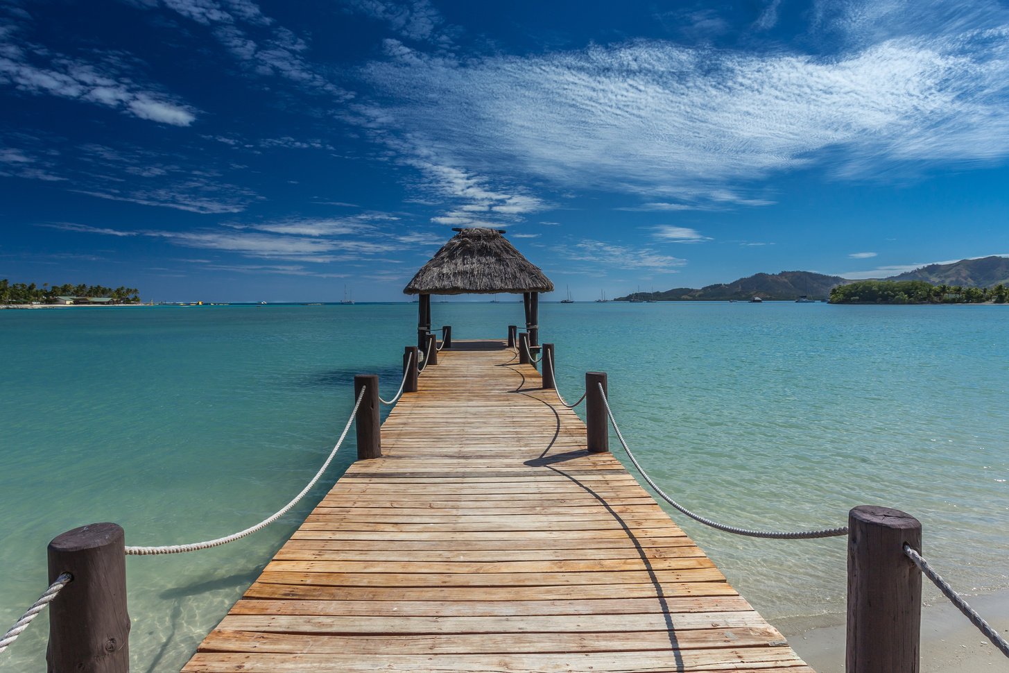 Pier in Fiji